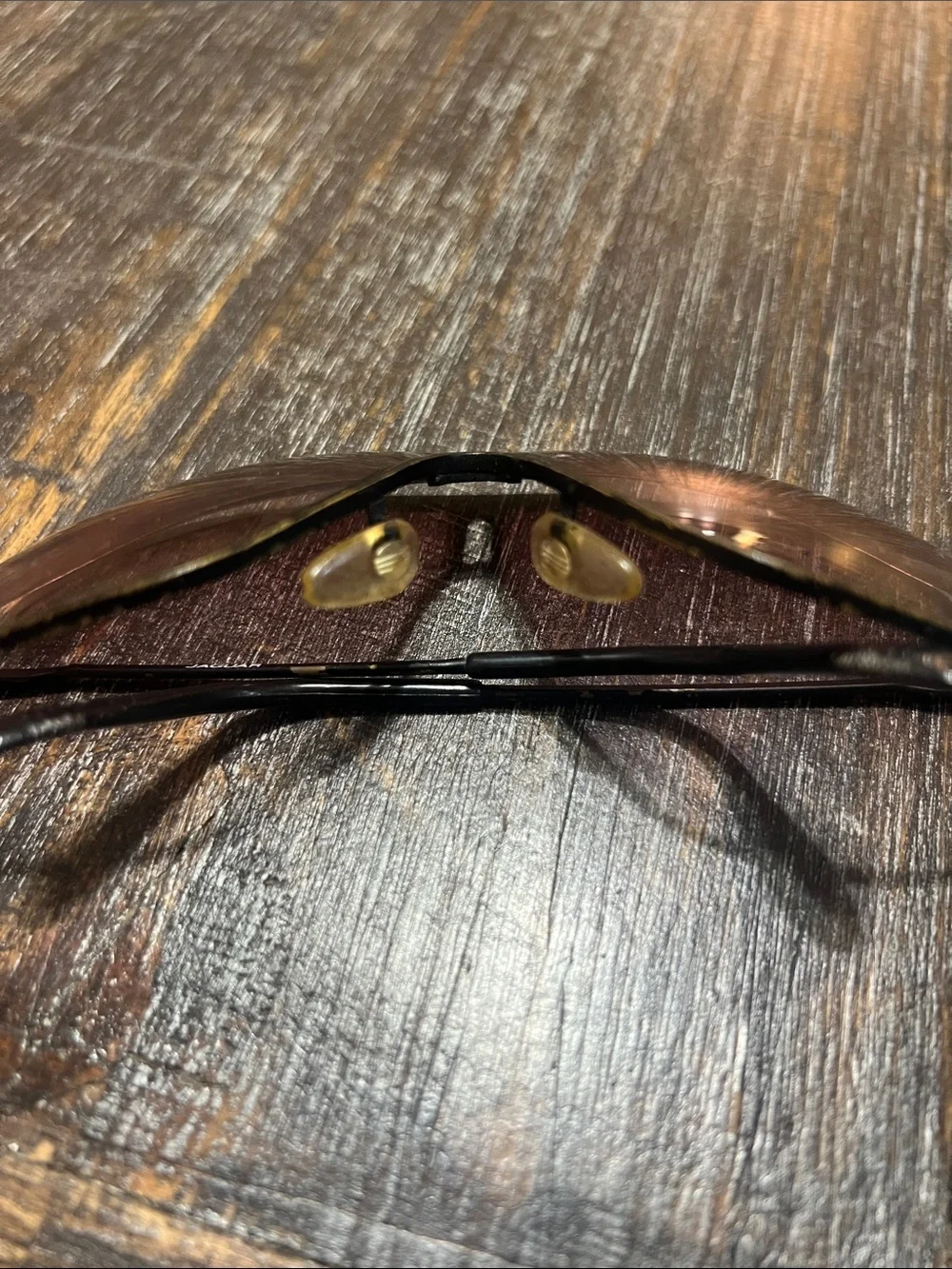 Vintage Jaguar Men’s Aviator Sunglasses with Pink Gradient Lenses